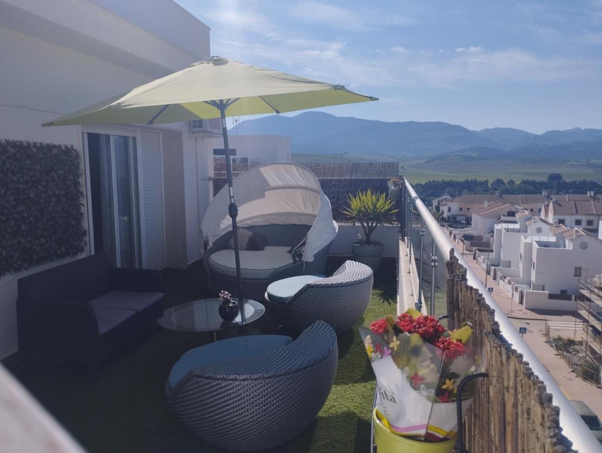 Atico Rilque, Apartamentos Independientes Con Jacuzzi Privado Y Terraza En Ronda Exterior foto